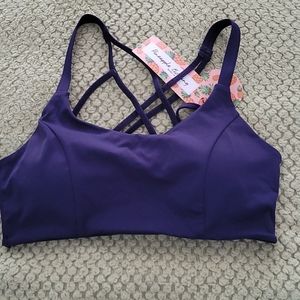 Pineapple Clothing Sports Bra NWT